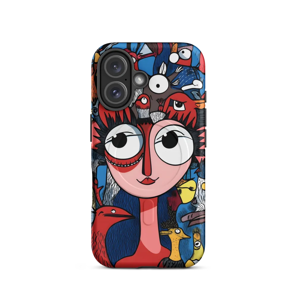 Whimsical Fusion | Phone Case |  16 | MagSafe® Tough Case | Matte