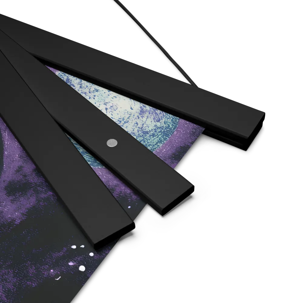Beyond the Stars | Poster With Black Wood Hanger | 14″×14″