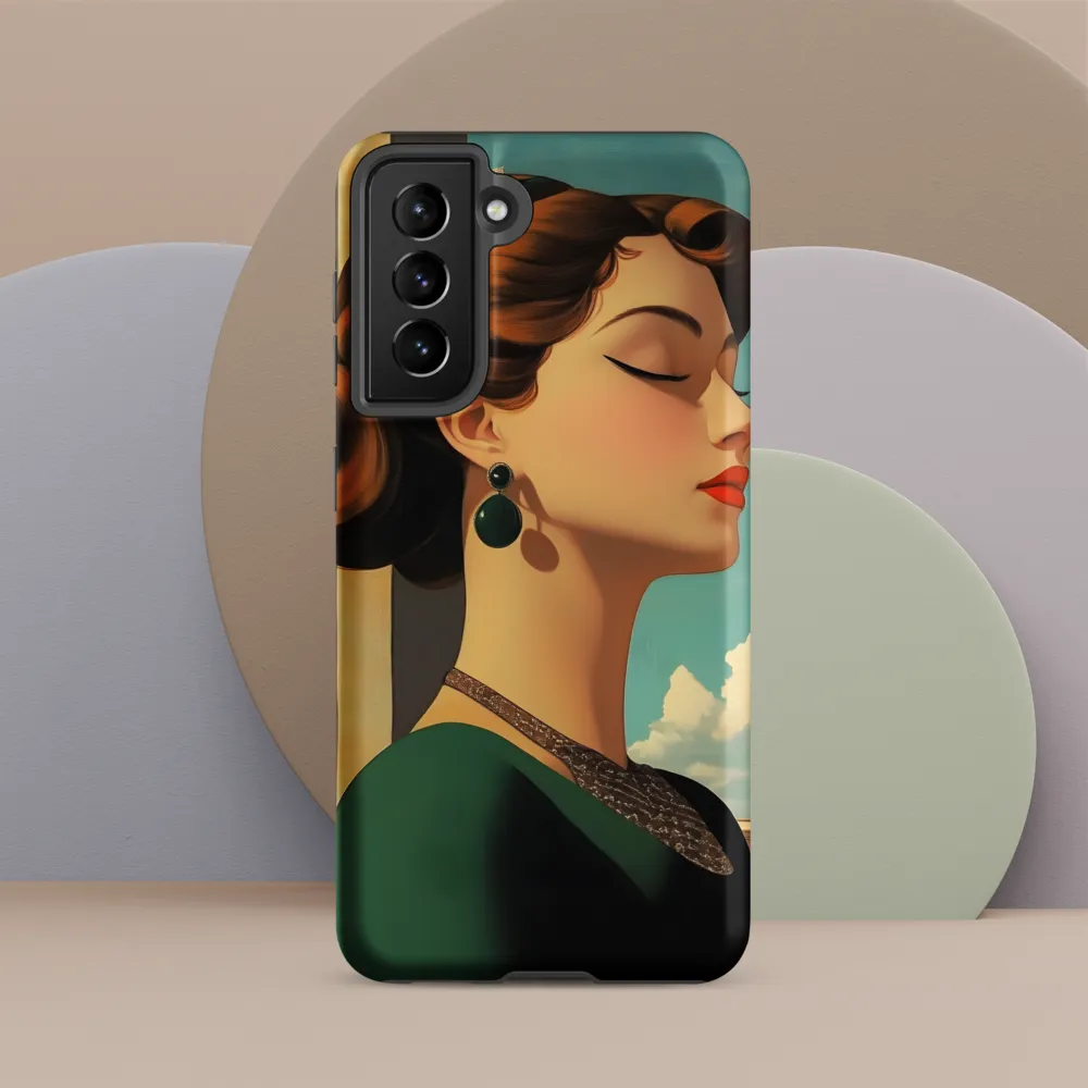 Elegance in Art Deco: A Portrait of Grace