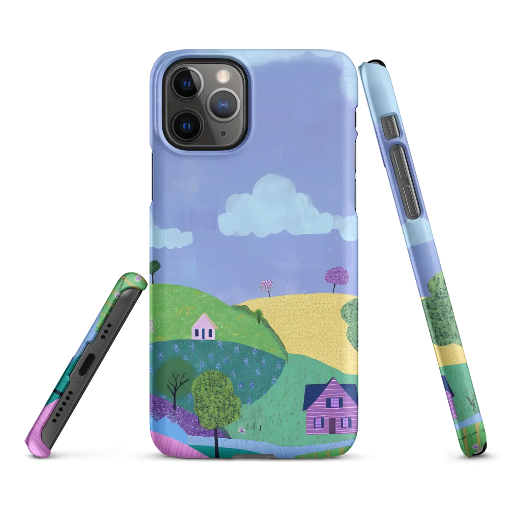 Whimsical Hills and Quaint Homes