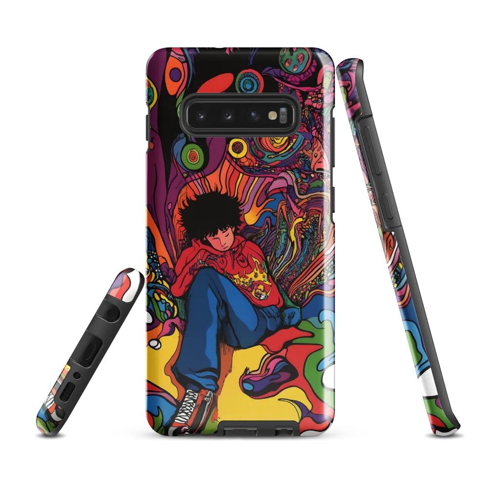 Psychedelic Reverie | Phone Case |  S10 Plus | Tough Case | Glossy