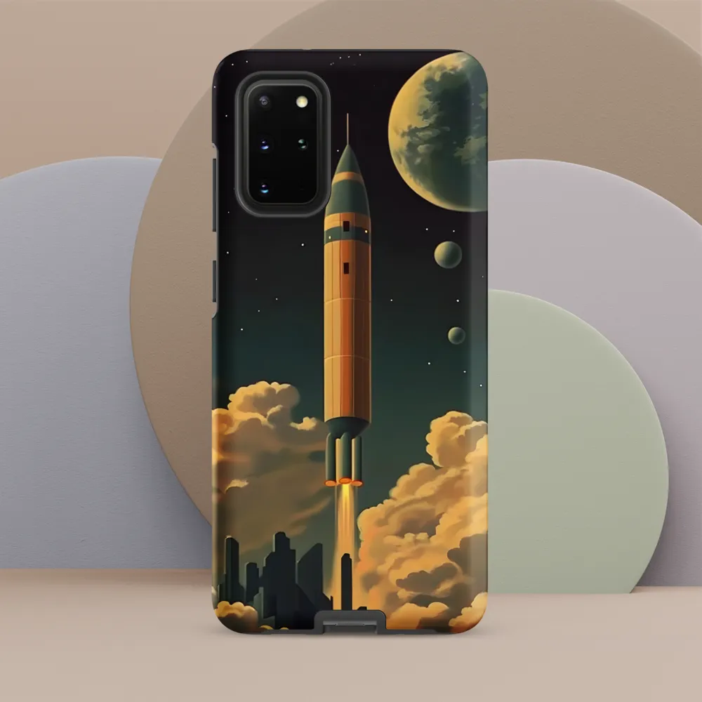 Journey Through the Cosmic Frontier | Phone Case |  S20 Plus | Tough Case | Matte