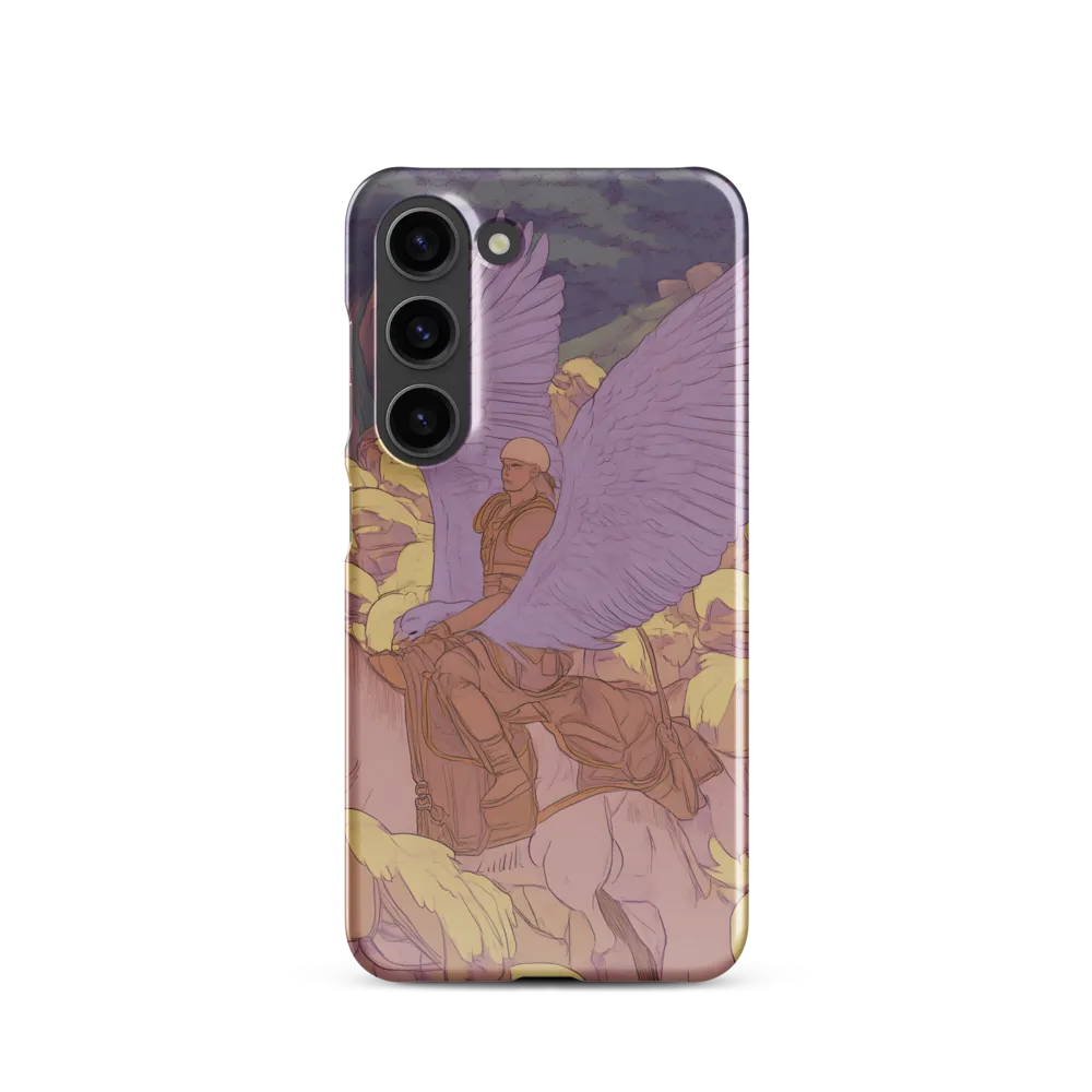 The Winged Guardian | Phone Case |  S23 | Snap Case | Glossy