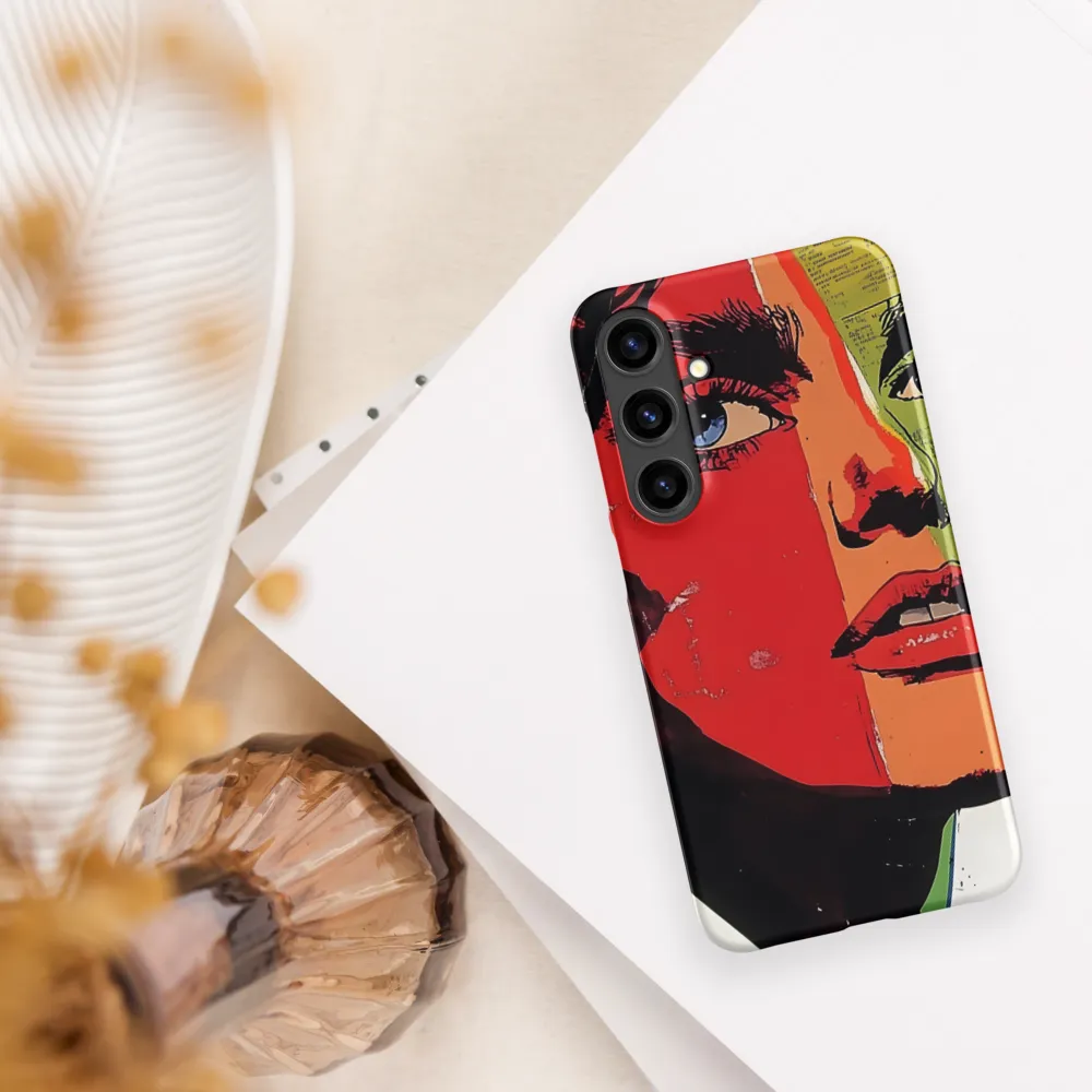 Vibrant Expressions: A Pop Art Portrait