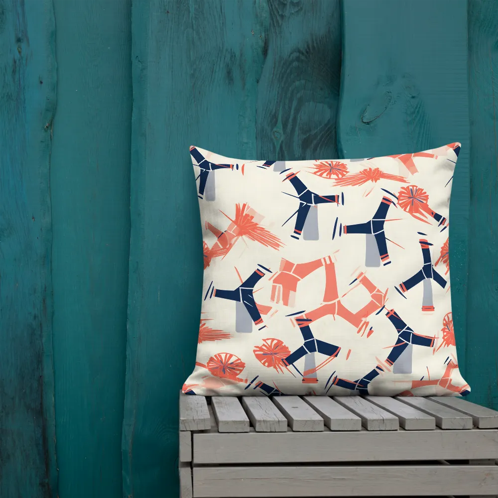 Whimsical Patterns of Nature and Femininity | Pillow & Pillow Case | Multiple Sizes