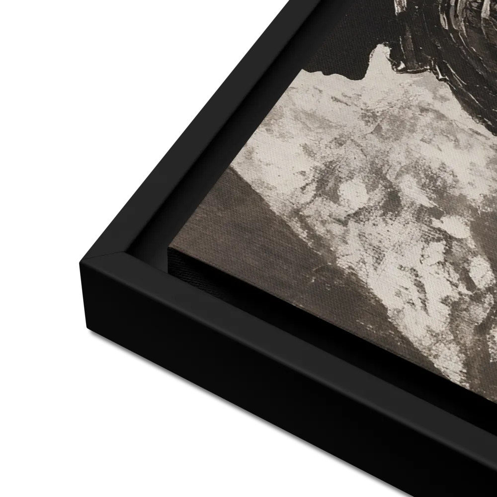The Silhouette of Valor | Canvas with Black Frame | 18″×24″
