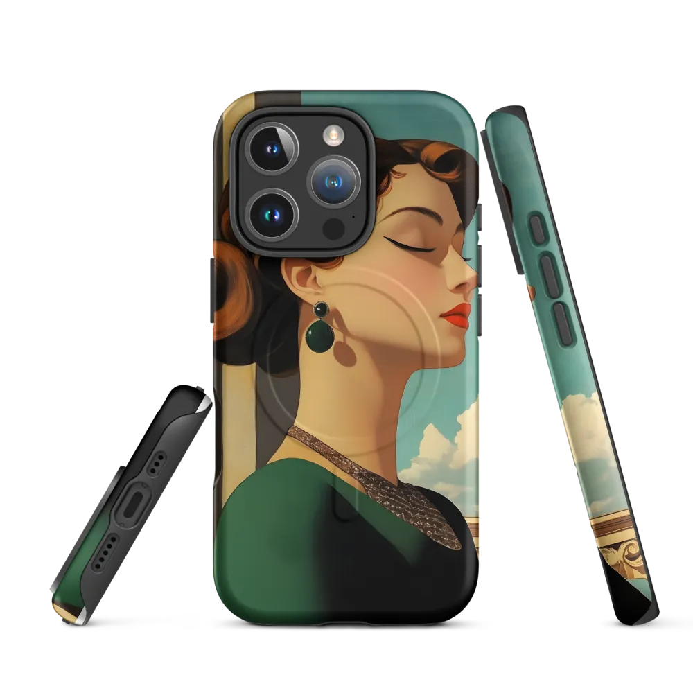 Elegance in Art Deco: A Portrait of Grace