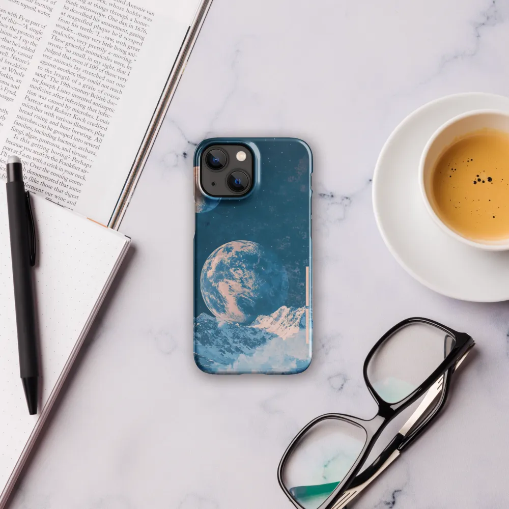 Cosmic Harmony: A Dance Among Celestial Bodies | Phone Case |  13 Mini | Snap Case | Glossy