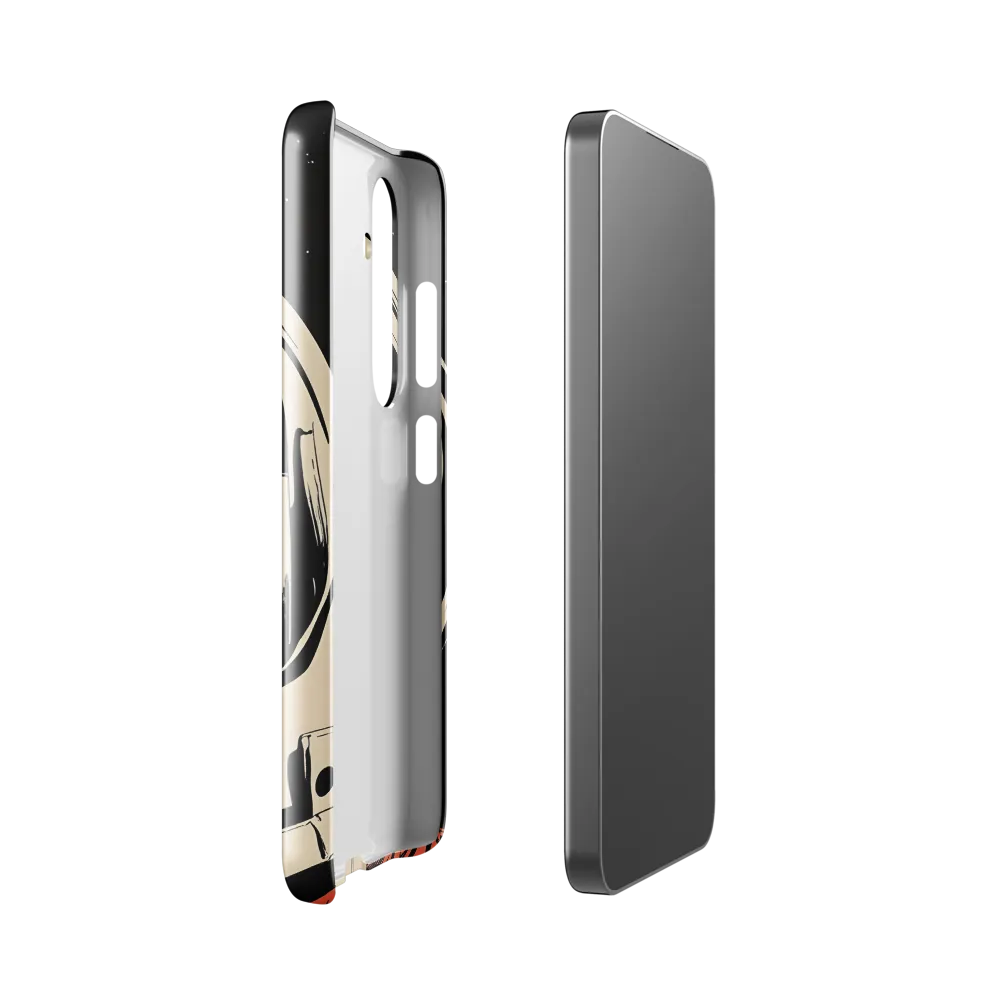Gaze of the Astronaut | Phone Case |  S24 | Snap Case | Glossy