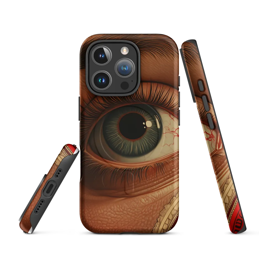 The Gaze of Anatomy | Phone Case |  16 Pro | MagSafe® Tough Case | Matte