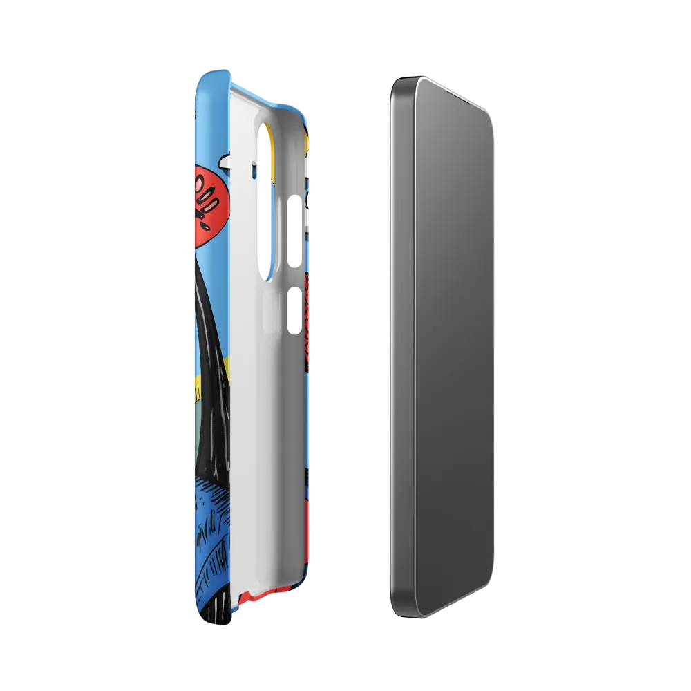 A Playful Journey Through Whimsical Woods | Phone Case |  S24 | Snap Case | Matte