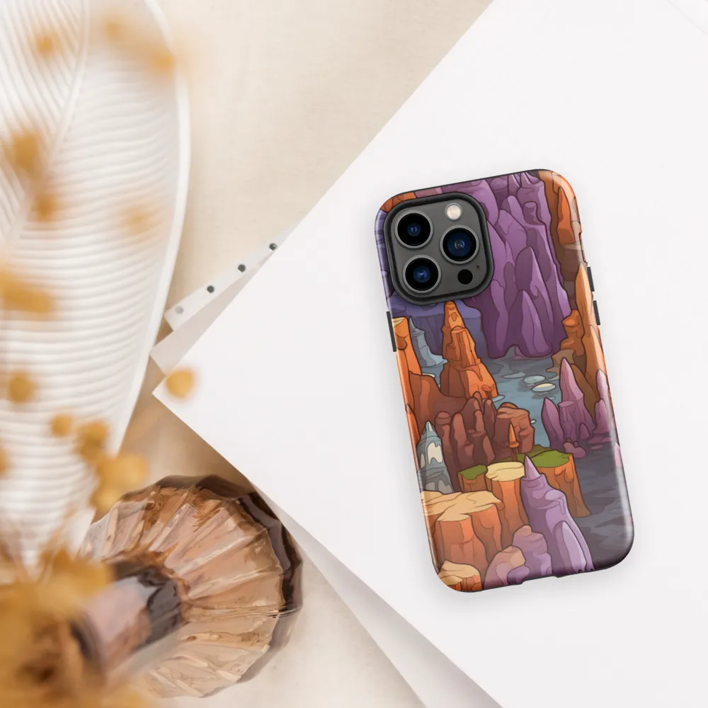 Vibrant Rockscape: A Digital Odyssey