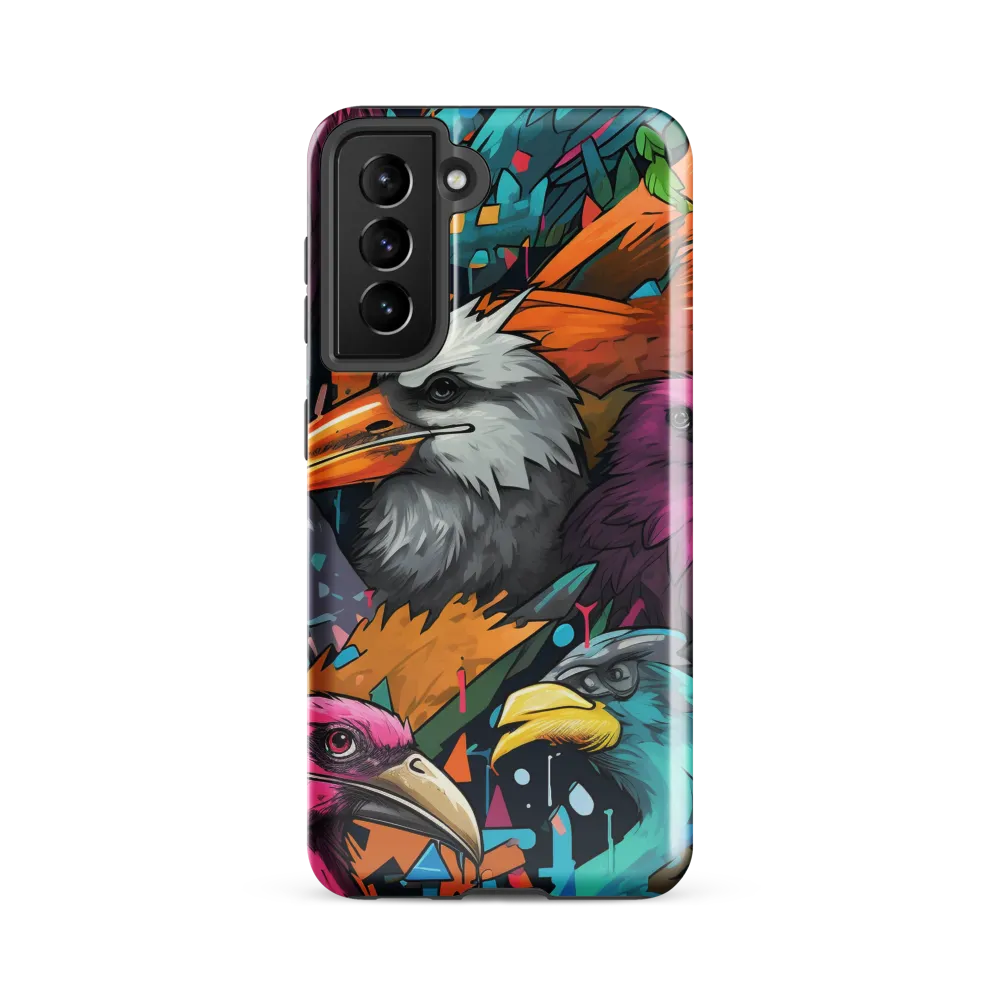 Avian Vortex: A Celebration of Color and Form