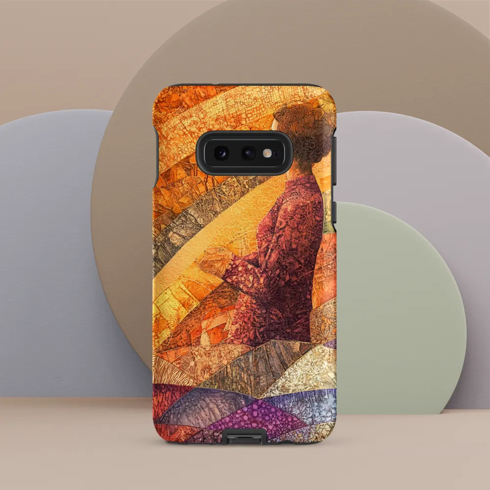 Whispers of Contemplation | Phone Case |  S10e | Tough Case | Matte