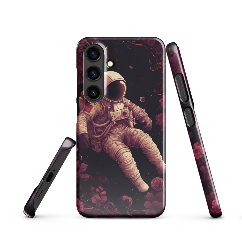Cosmic Bloom: An Astronaut's Journey