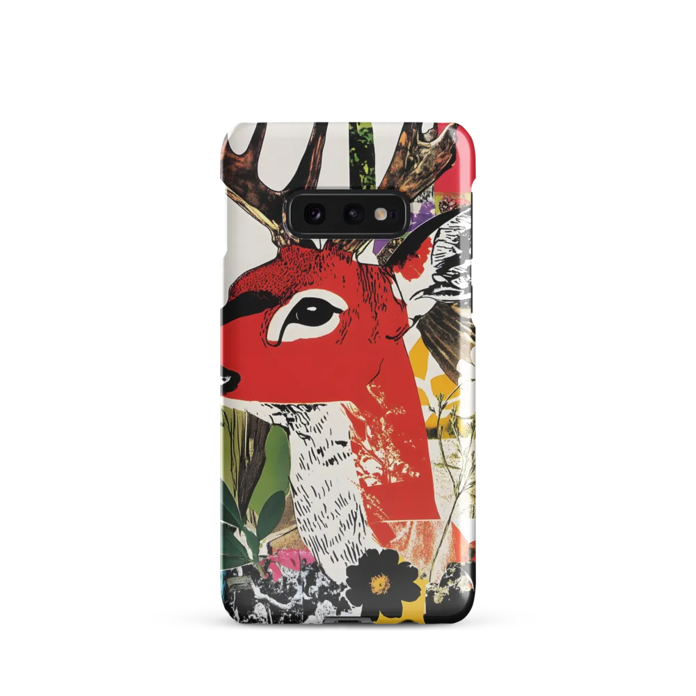 Vibrant Harmony: The Deer in Nature | Phone Case |  S10e | Snap Case | Glossy