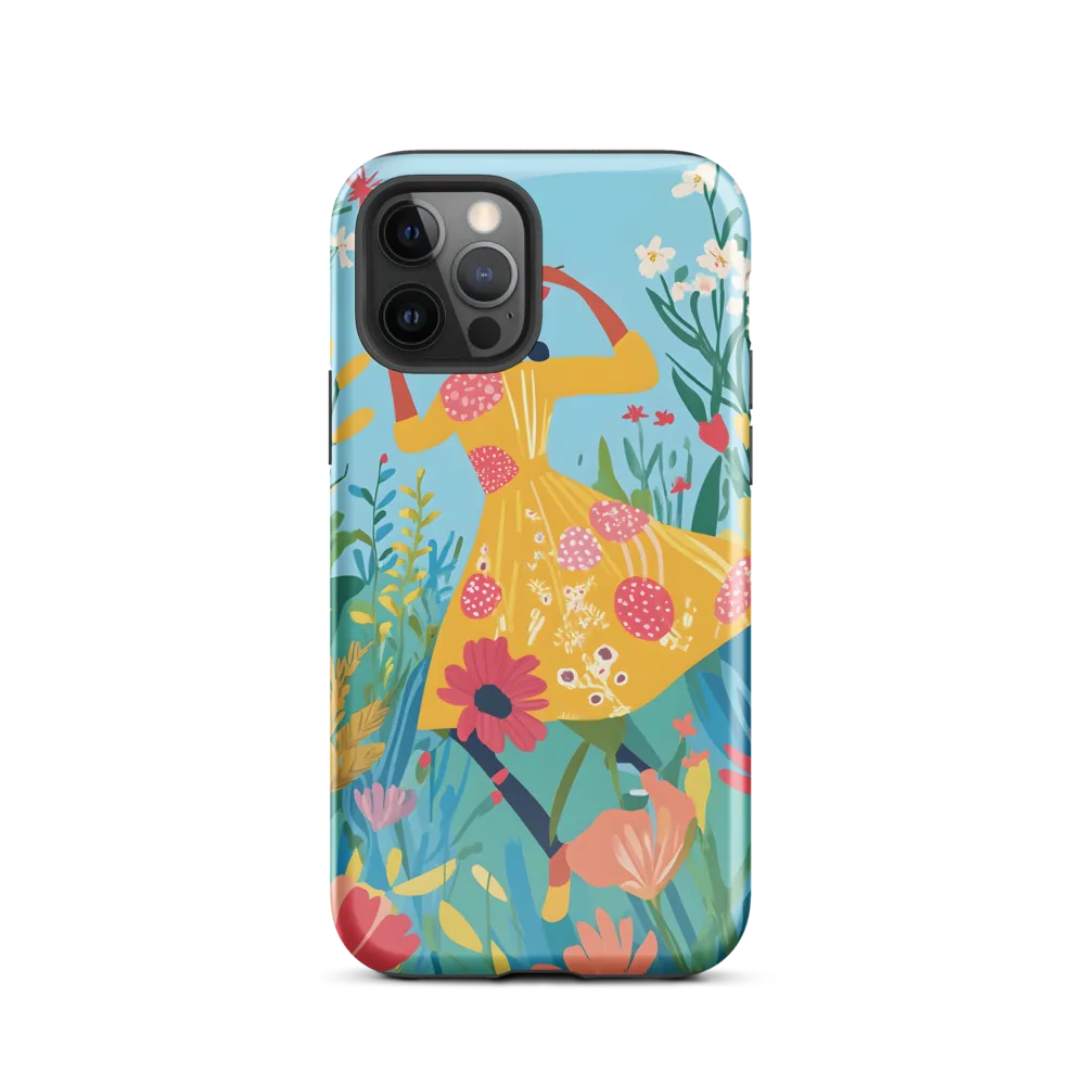 Dancing Among Blossoms | Phone Case |  12 Pro | Tough Case | Glossy