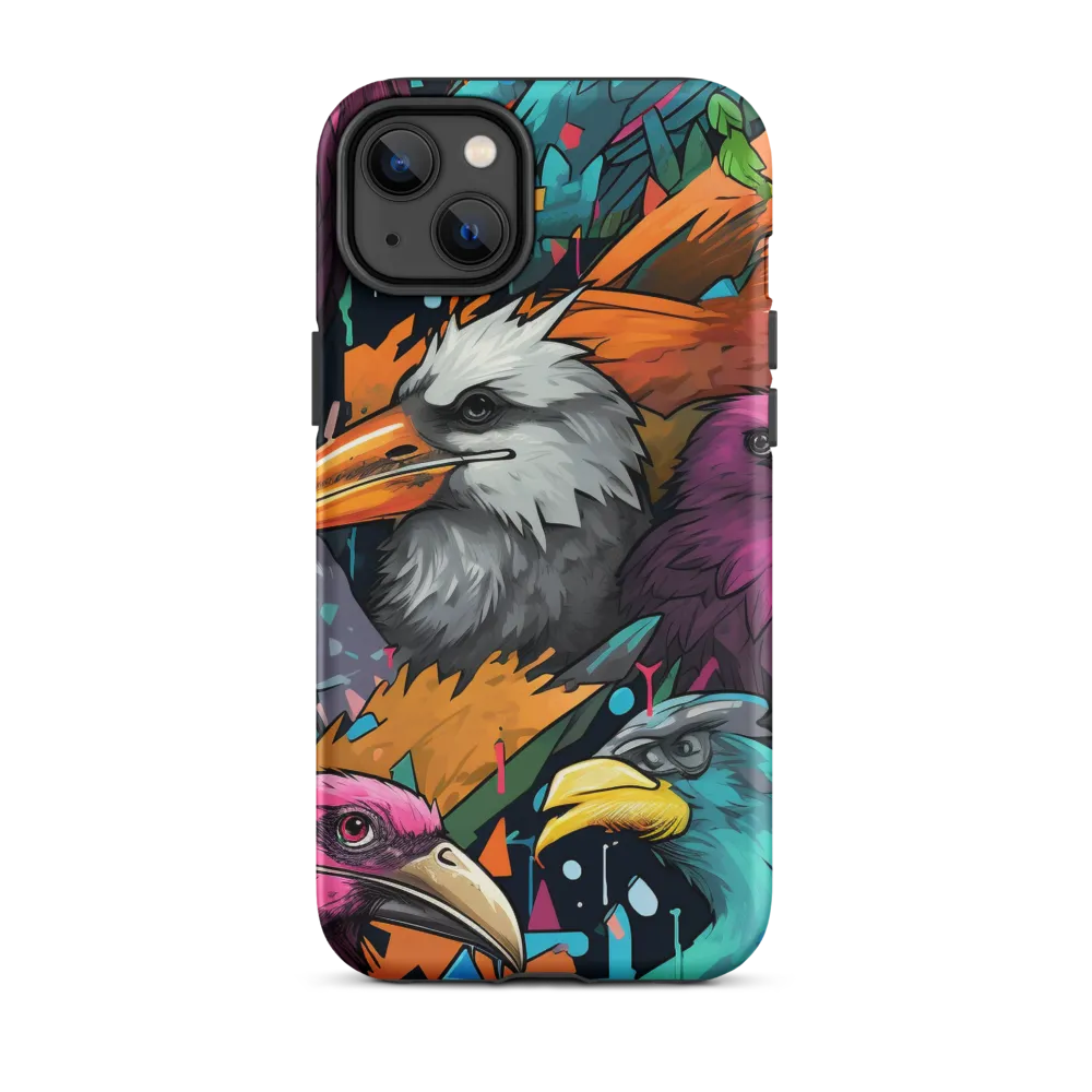 Avian Vortex: A Celebration of Color and Form