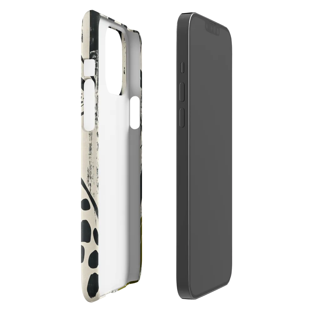 Leopard in Silhouette: A Modern Appeal | Phone Case |  13 Pro Max | Snap Case | Glossy
