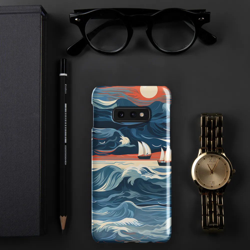 Ocean Whispers: A Voyage at Dusk
