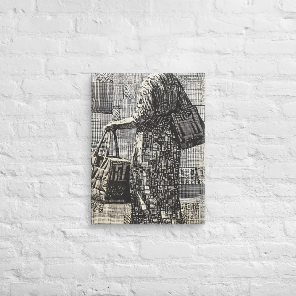 Urban Reflections: A Shopping Narrative | Canvas | 18″×24″