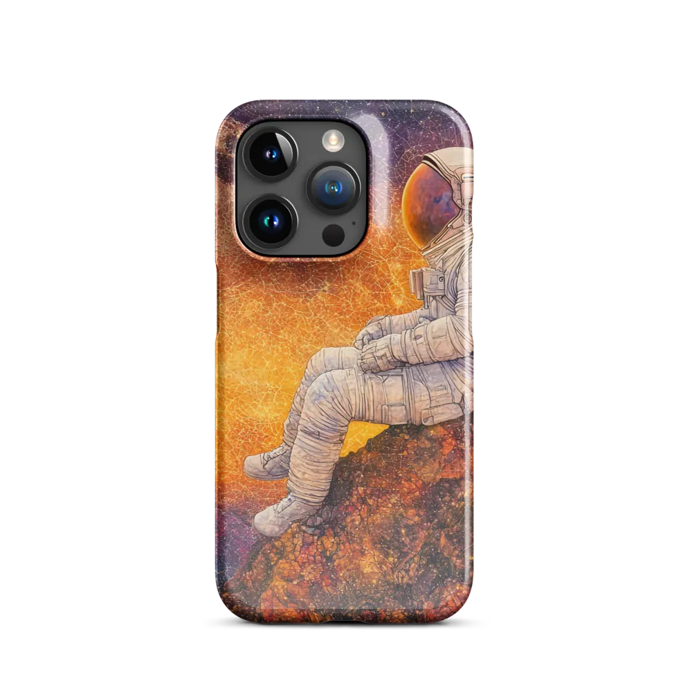Cosmic Contemplation | Phone Case |  15 Pro | Snap Case | Glossy