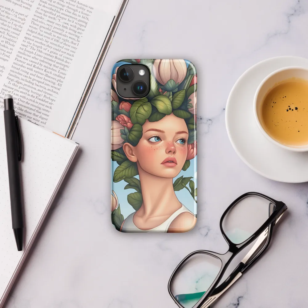 Whispers of Serenity | Phone Case |  15 Plus | Snap Case | Glossy