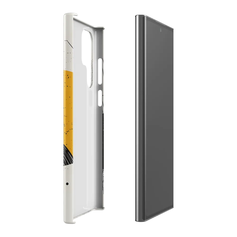 Dynamic Harmony in Black and Yellow