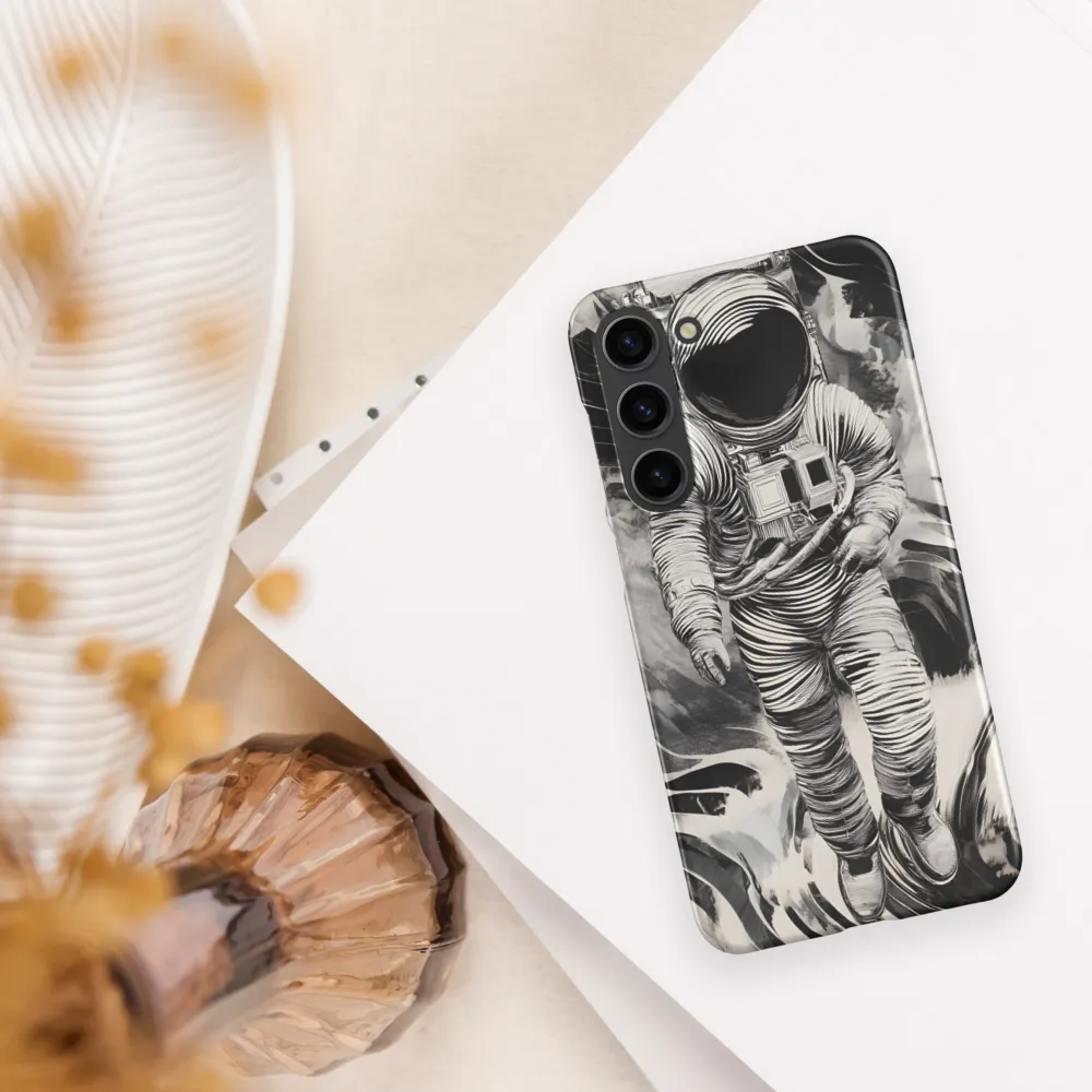 Ethereal Journey of the Astronaut | Phone Case |  S23 Plus | Snap Case | Matte