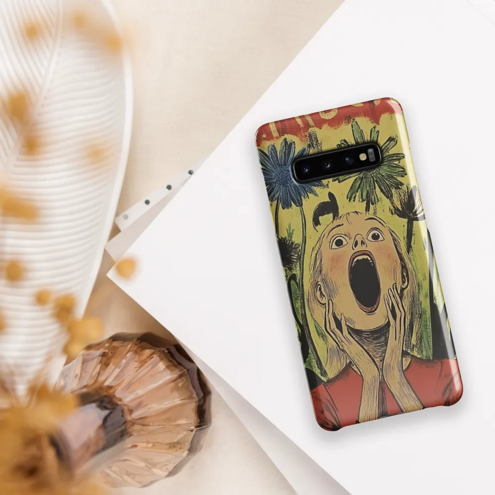 The Echo of Panic | Phone Case |  S10 Plus | Snap Case | Glossy