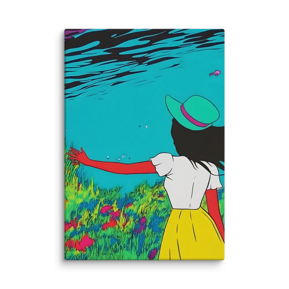 Whimsical Encounter | Canvas | 18″×26″