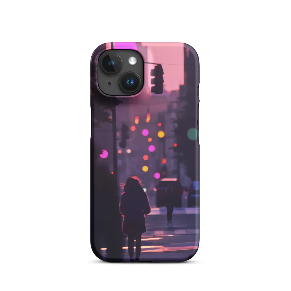 City Silhouettes at Dusk | Phone Case |  15 | Snap Case | Matte