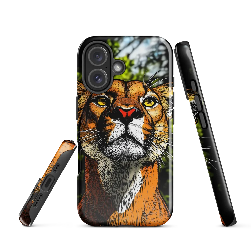 Regal Gaze: The Lioness in Focus