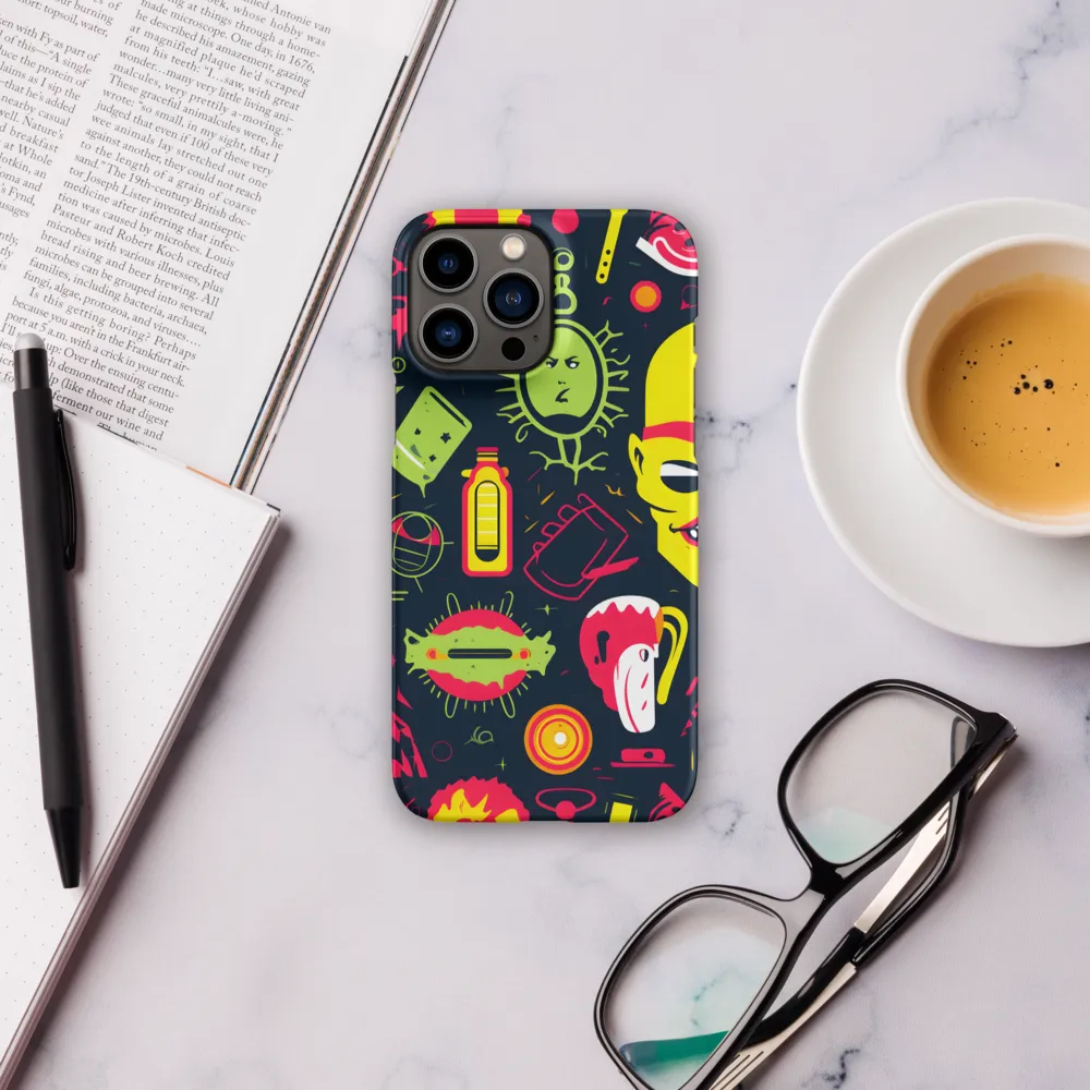 Neon Revelry: A Quirky Exploration of Modern Pop Art