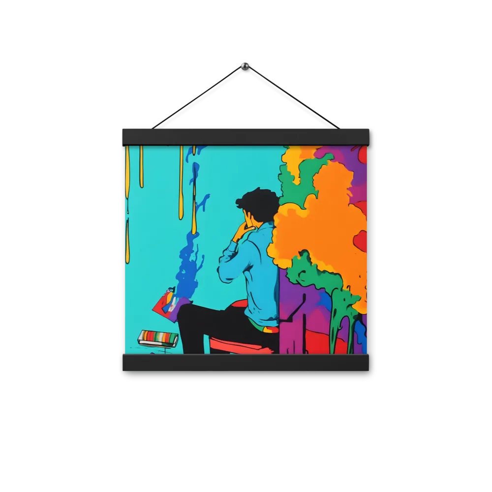 The Artist Within | Poster With Black Wood Hanger | 12″×12″