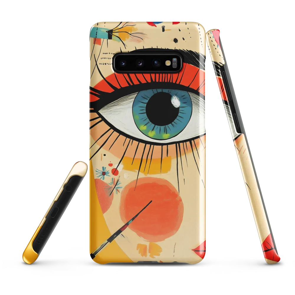 Through the Looking Eye | Phone Case |  S10 Plus | Snap Case | Glossy