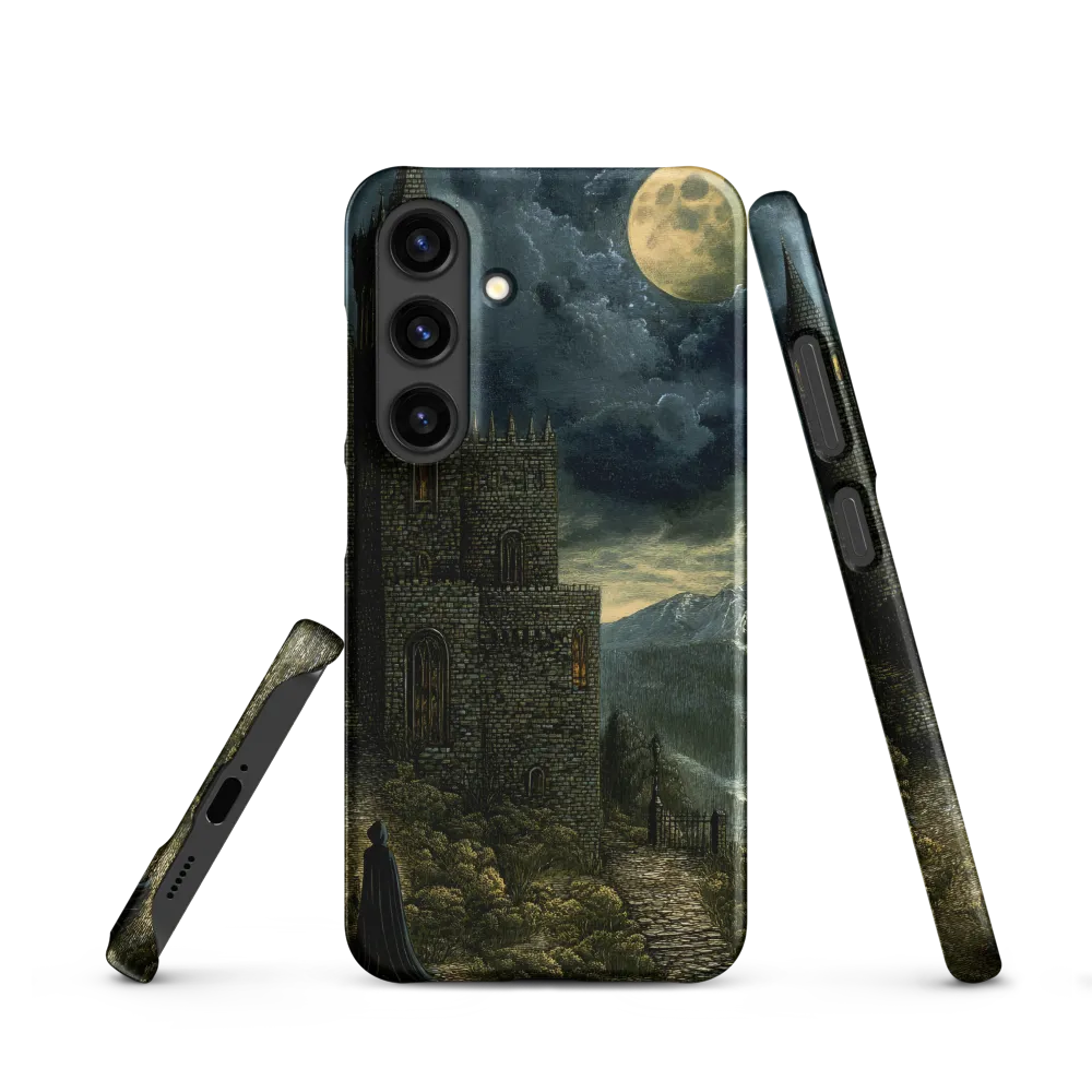 Whispers of the Moonlit Castle | Phone Case |  S24 | Snap Case | Matte