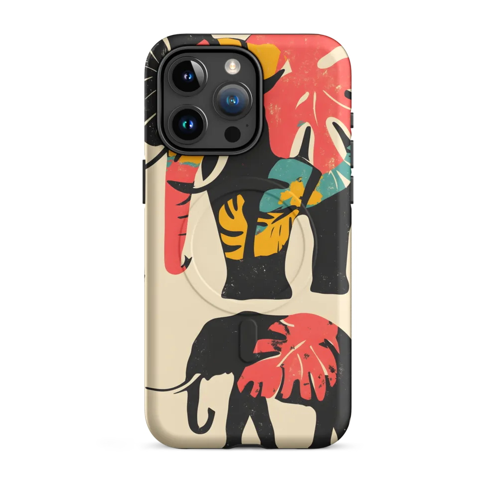 Tropical Elegance: The Elephant's Dance