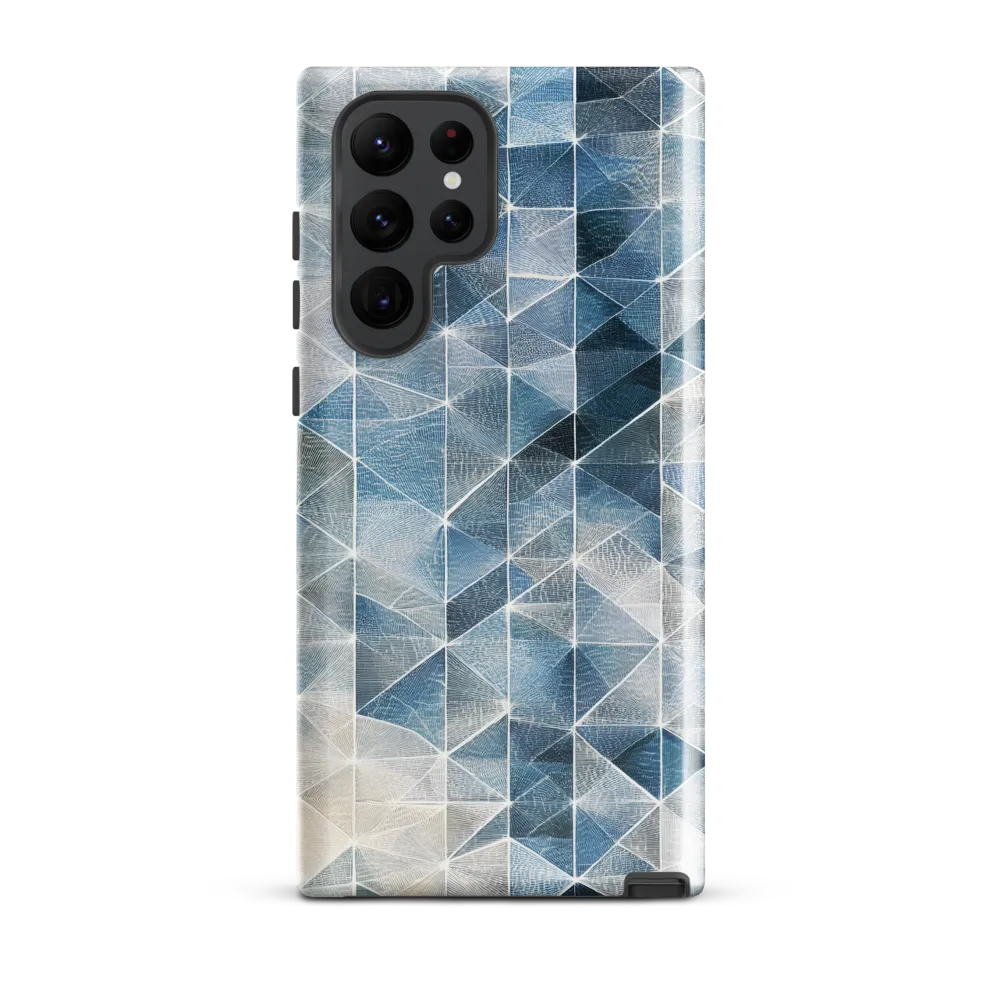 Geometric Harmony in Blue