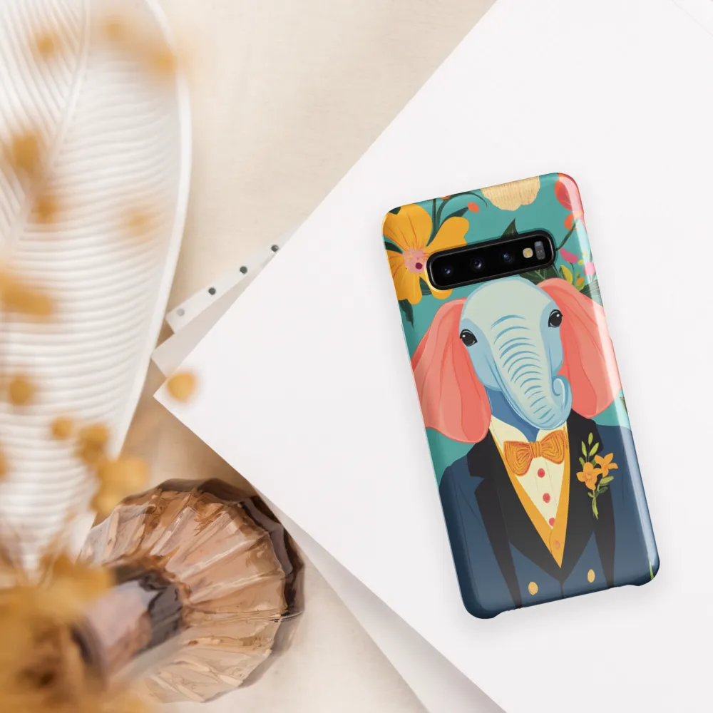 Elegance in Bloom | Phone Case |  S10 | Snap Case | Glossy