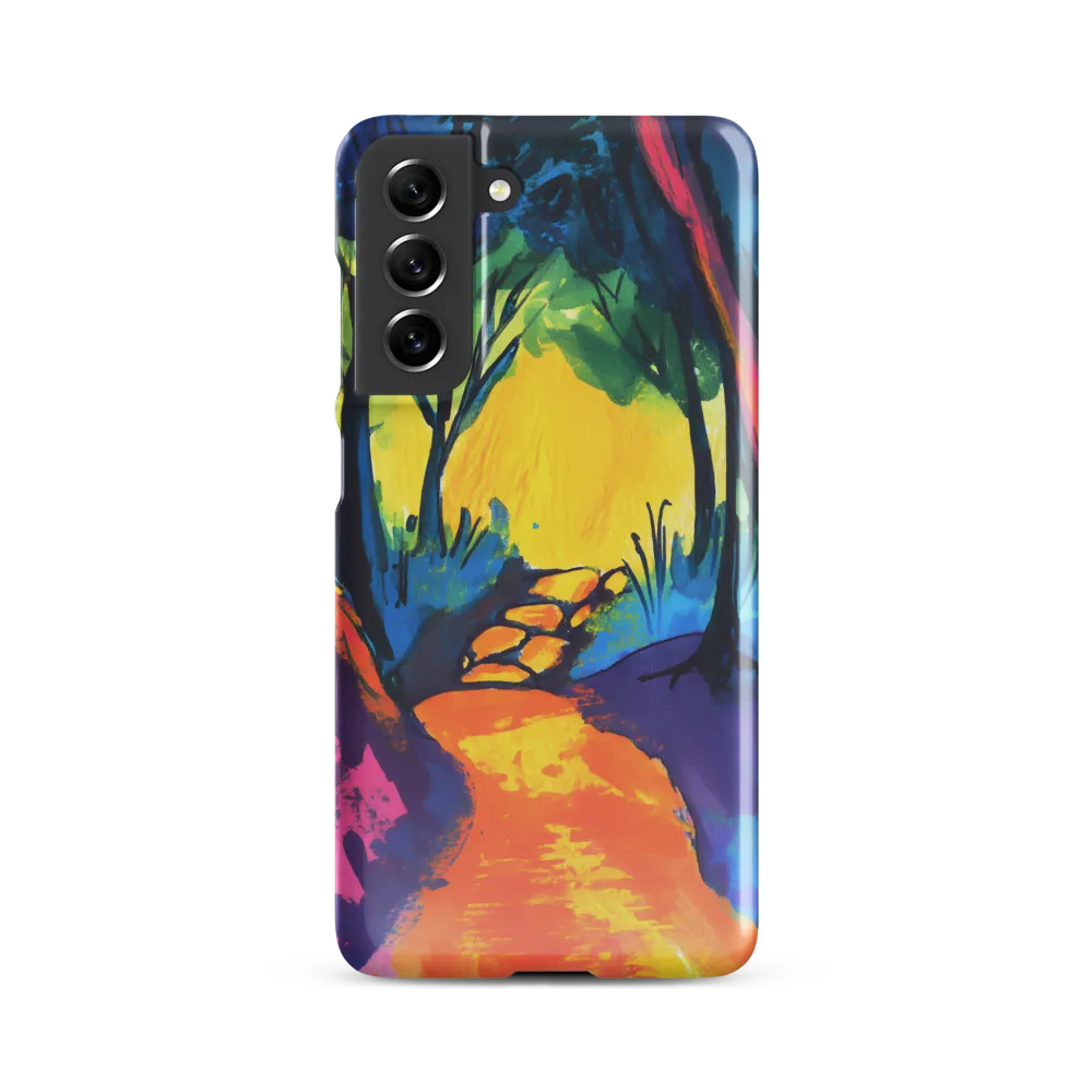 Path Through a Vibrant Forest