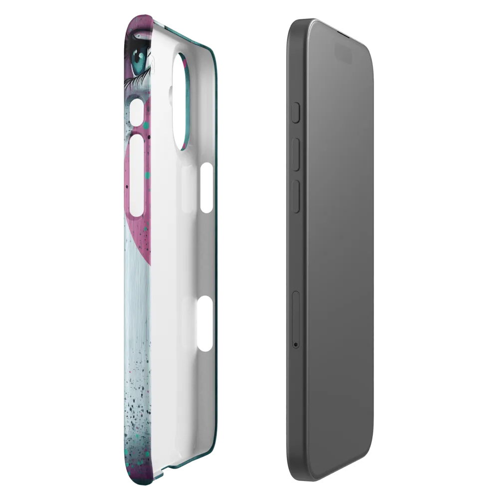 Modern Serenity in Profile | Phone Case |  16 Plus | Snap Case | Matte