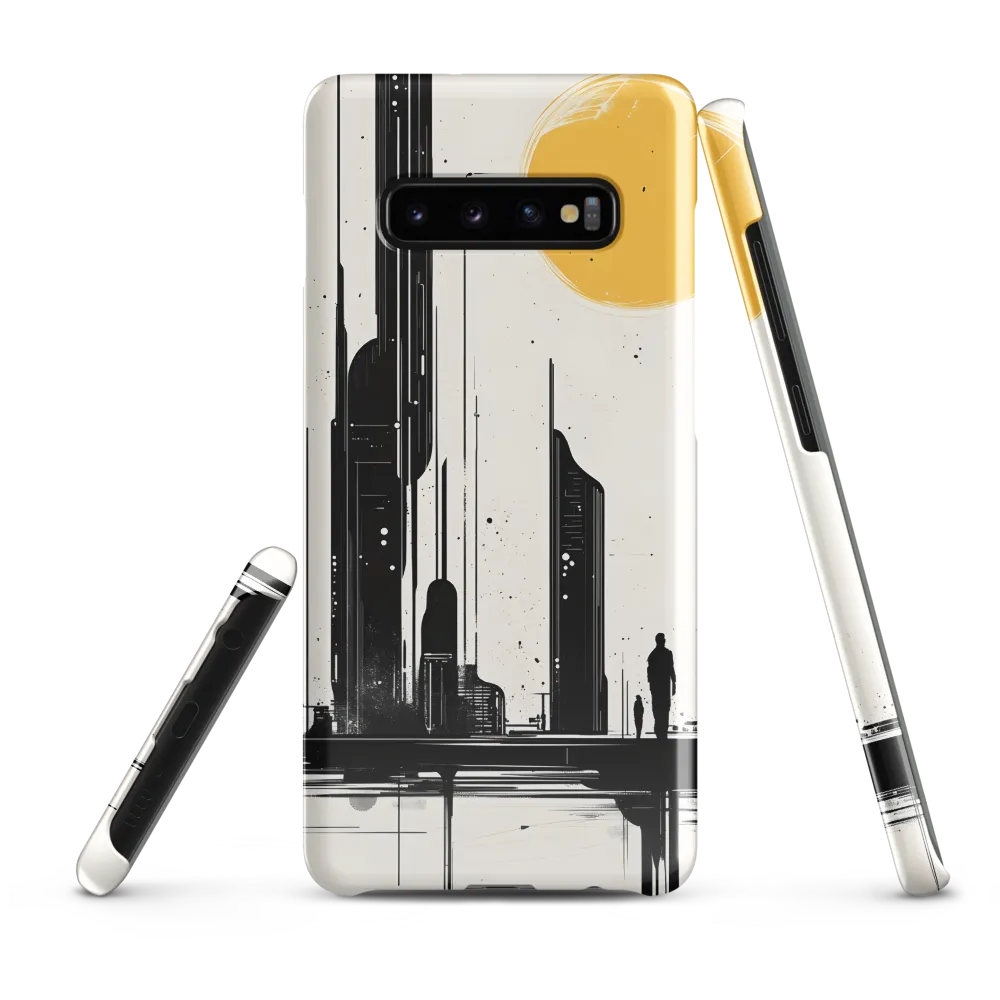 Contemplation in the City of Tomorrow | Phone Case |  S10 Plus | Snap Case | Glossy