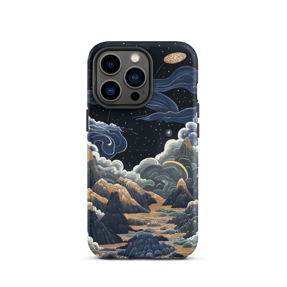 Celestial Harmony: Peaks and Planets