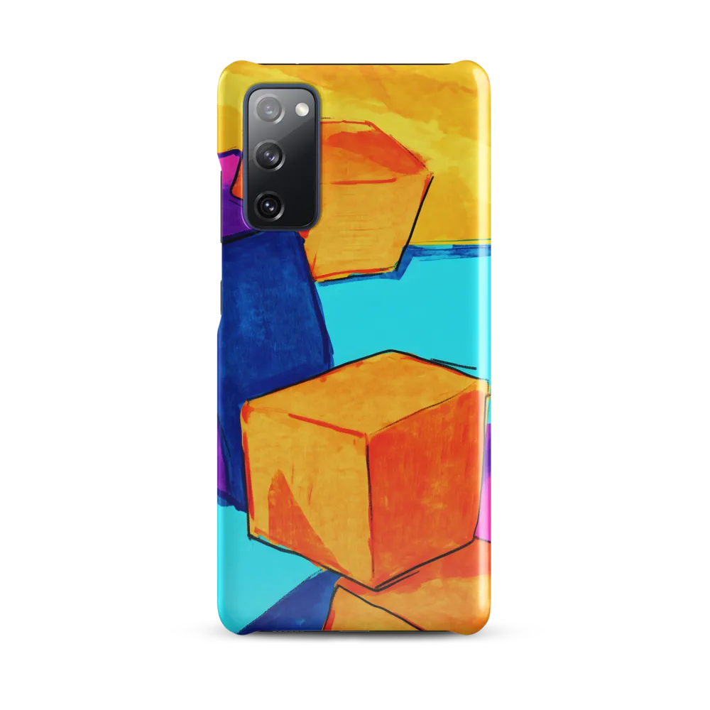 Playful Cubes in Vibrant Harmony