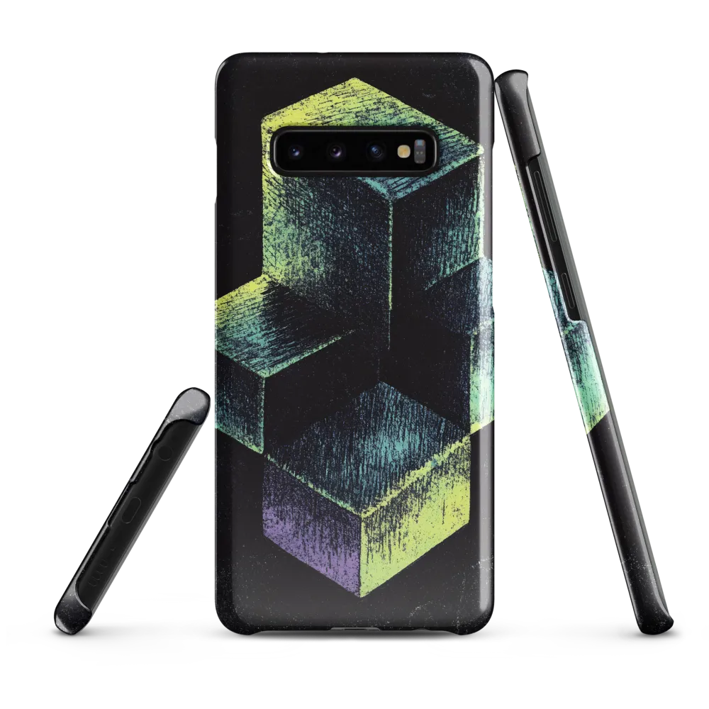 Illuminated Geometry | Phone Case |  S10 Plus | Snap Case | Glossy