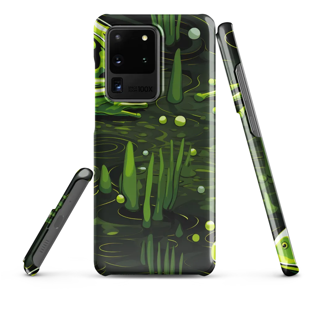 Green Harmony: Life Beneath the Surface