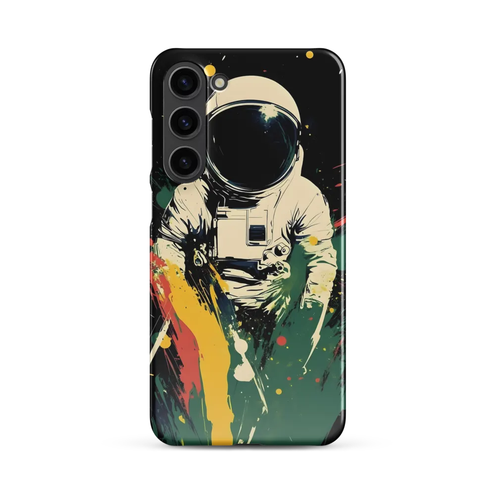 Cosmic Splash: The Astronaut's Journey