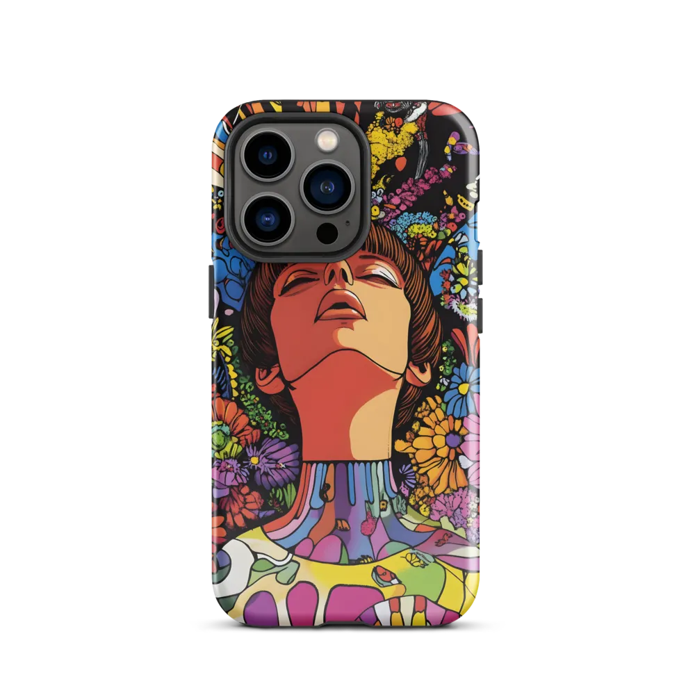 Vibrant Ecstasy: A Psychedelic Portrait