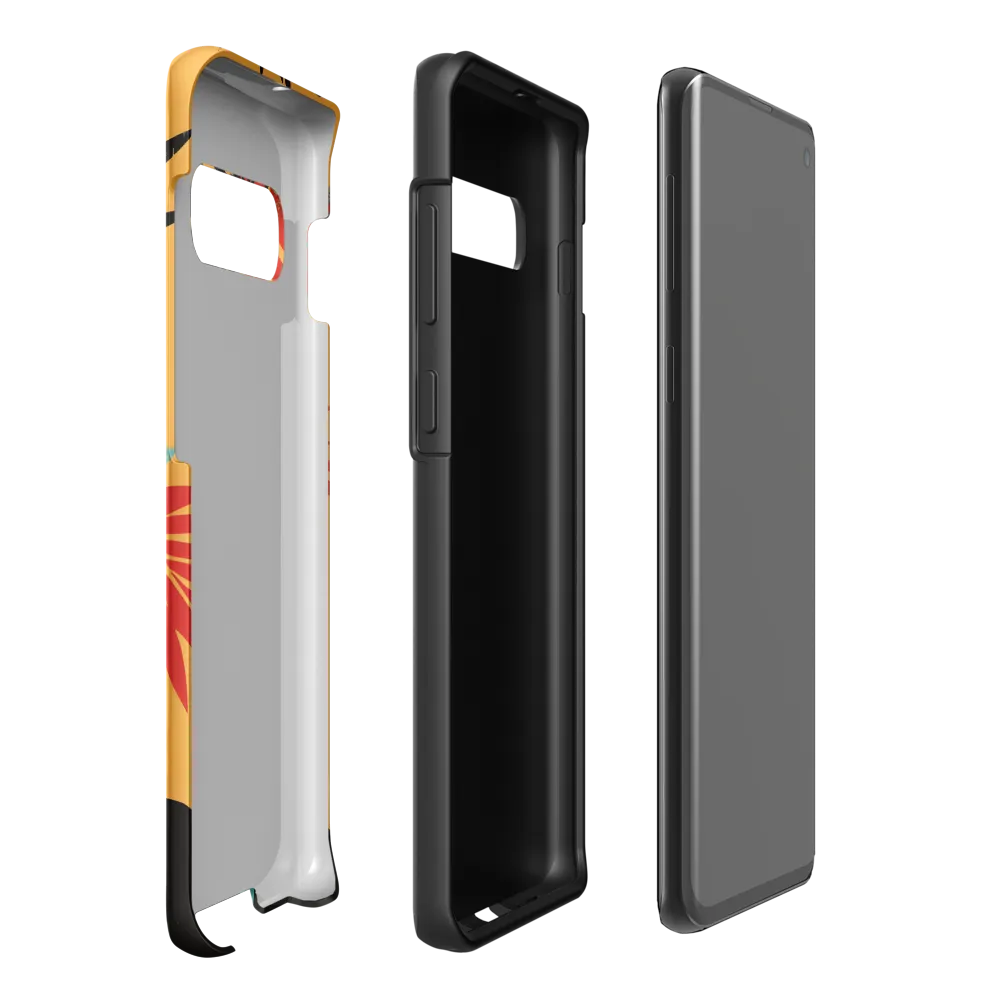 Tropical Elegance | Phone Case |  S10 Plus | Tough Case | Matte